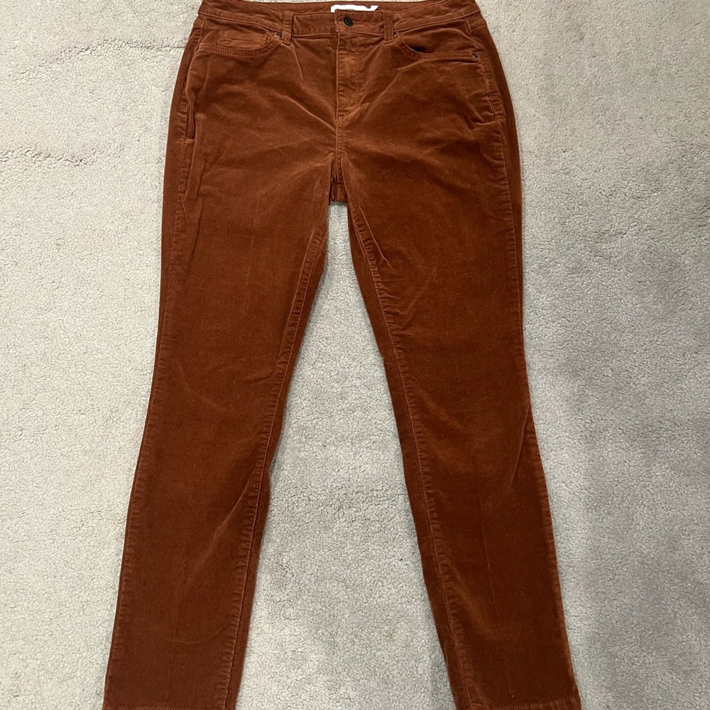 Sonoma Rust Corduroy Trousers